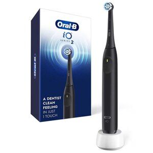 Oral-B iO Series 2 Rechargeable Electric Powered Toothbrush, Black NEW